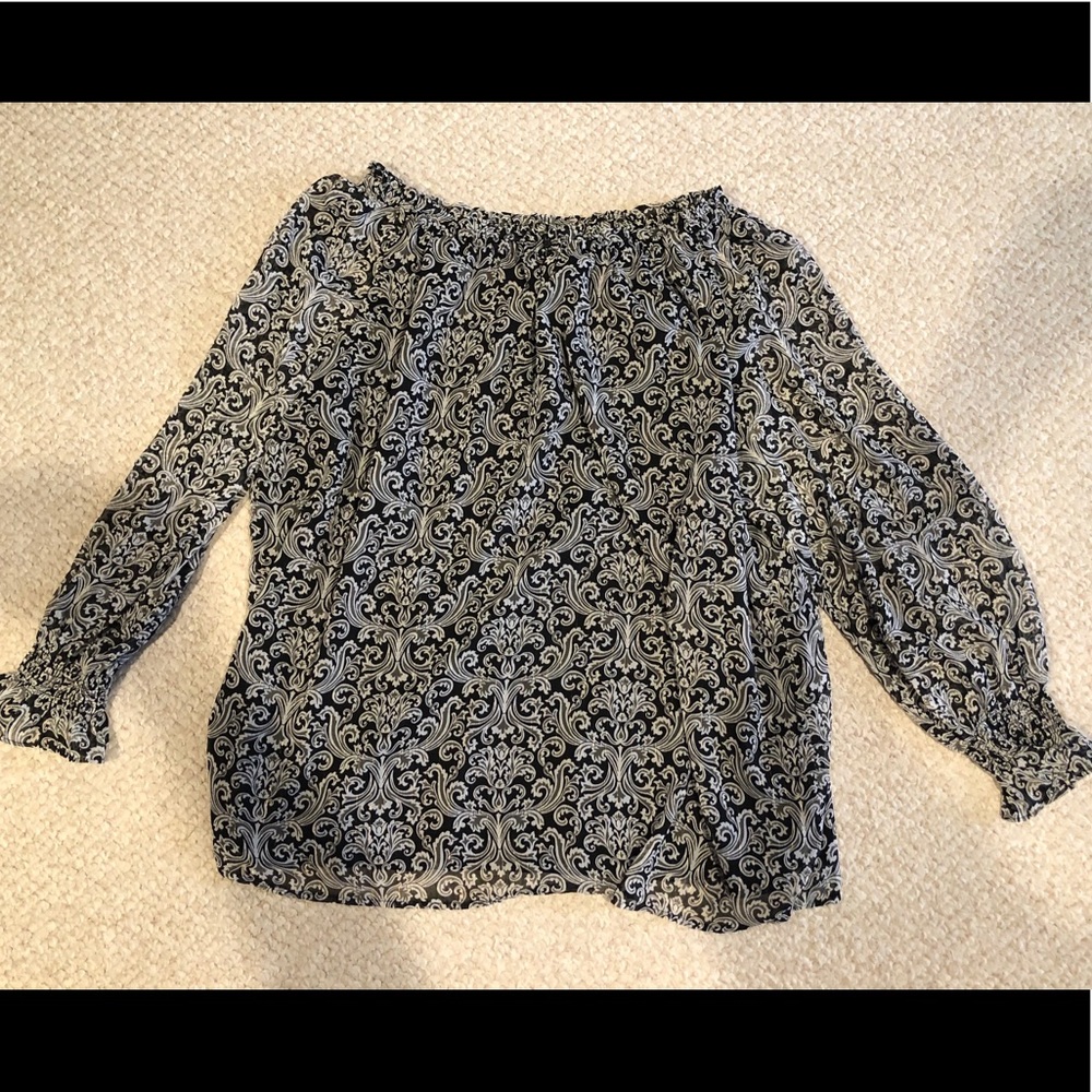 BRAND NEW TALBOTS PLUS OFF SHOULDER TOP